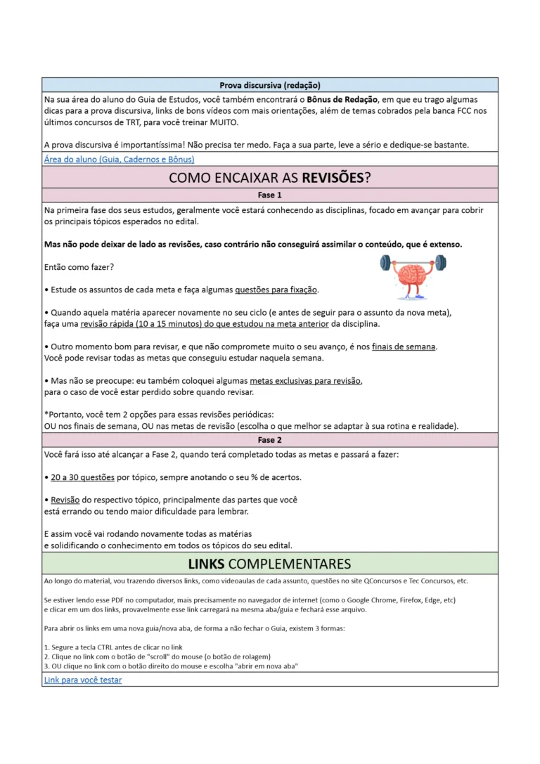 2 Guia de Estudos para TRT - AMOSTRA @cadernoaprovado_5